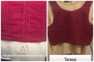 Tanpa baking soda, ini cara cepat membersihkan noda kecap di baju cuma pakai 1 bahan dapur