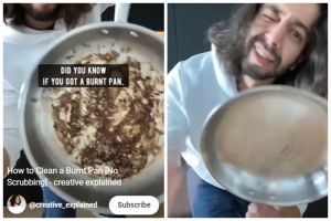 Tanpa sitrun, begini cara mudah bersihkan noda kerak gosong di dasar panci mengandalkan 3 bahan dapur