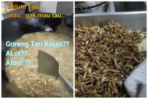 Tanpa direndam air beras atau diberi tepung, ini trik goreng teri biar tekstur renyah tapi tak keras