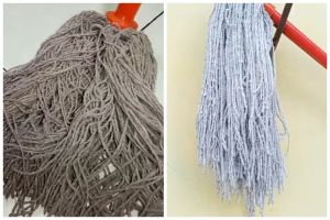 Tak perlu baking soda, ini trik memutihkan kain pel dekil cukup pakai tambahan 3 bahan dapur