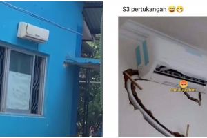 Hidup lagi panas-panasnya, 11 potret kocak orang nggak tahu cara pasang AC ini bikin tepuk jidat