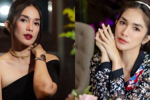 9 Penampilan Ussy Sulistiawaty jadi bridesmaid, pesona cantiknya saingi sang pengantin