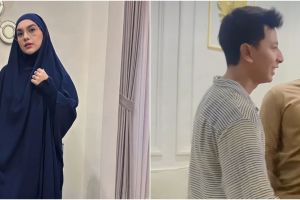 7 Momen Irish Bella bertemu Ammar Zoni di acara pengajian, datang terpisah dan tak saling tegur sapa