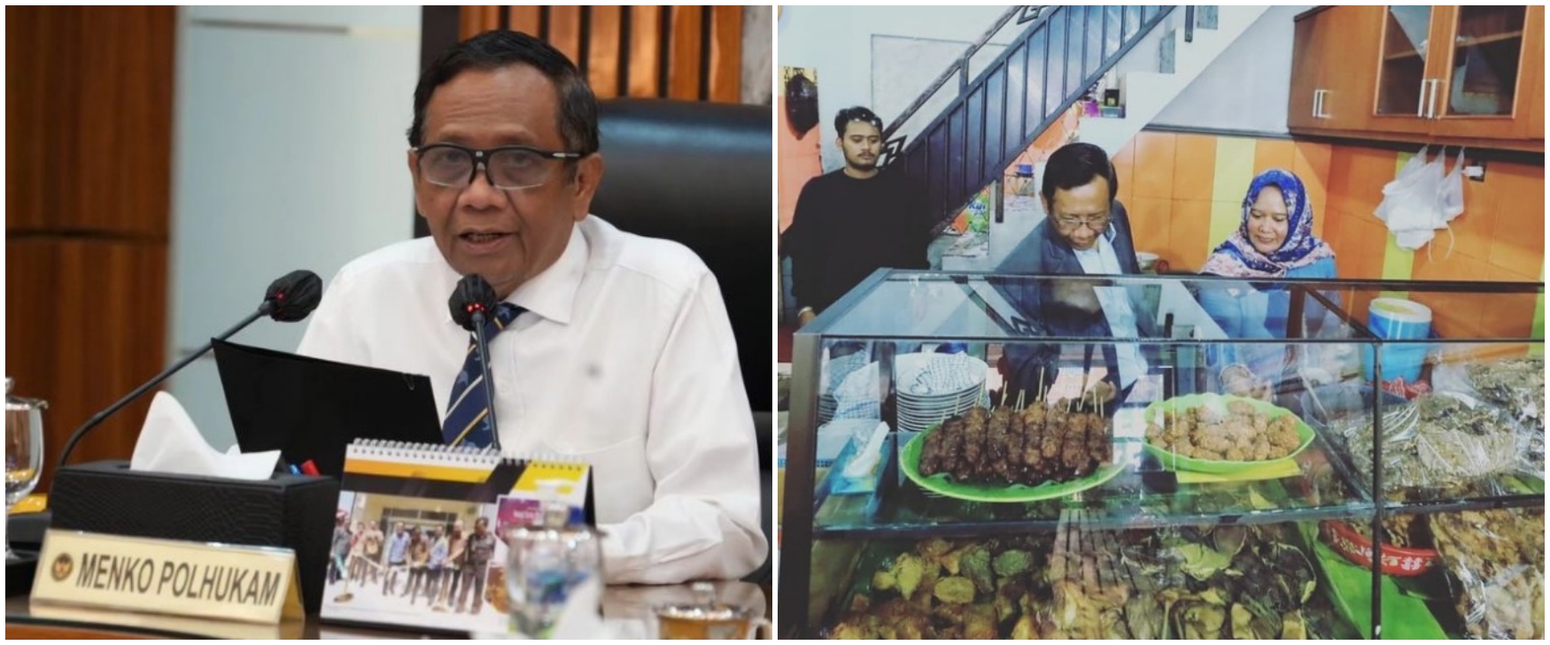 Alasan Mahfud MD enggan jajan kaki lima saat jadi menteri padahal suka makan di warteg ini bikin salut