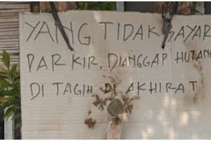 11 Potret kocak tulisan pemberitahuan di pohon ini isinya bikin nggak kuat pengin nyengir lebar