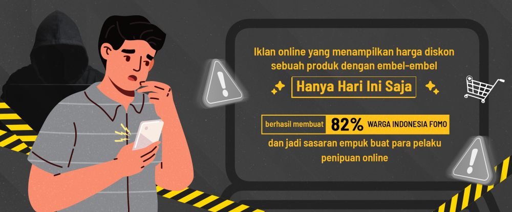Kisah Kejelian Warganet Terhindar dari Modus Penipuan Belanja Online dengan Panduan #IngatVOMO
