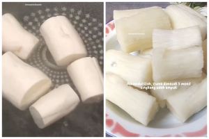 Empuk dalam 5 menit, ini trik merebus singkong agar teksturnya merekah meski tanpa panci presto