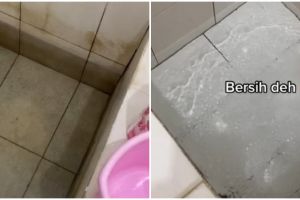 Nggak perlu digosok, cara mudah bersihkan kerak bak mandi pakai 2 bahan ini hasilnya auto kinclong
