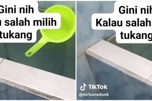Potret kocak desain nyeleneh toilet ini letak jambannya bikin repot yang mau buang hajat