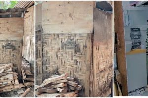 9 Potret kocak desain nyeleneh kamar mandi bilik bambu, luarnya kumuh isinya estetik