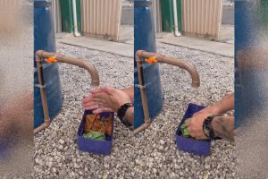 Hemat bujet, ini trik sederhana atasi air keran mengalir kecil kembali kencang dengan 1 barang bekas