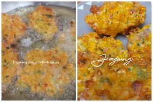 Tanpa telur atau tepung beras, ini trik goreng bakwan jagung agar renyah pakai tambahan 1 bahan dapur