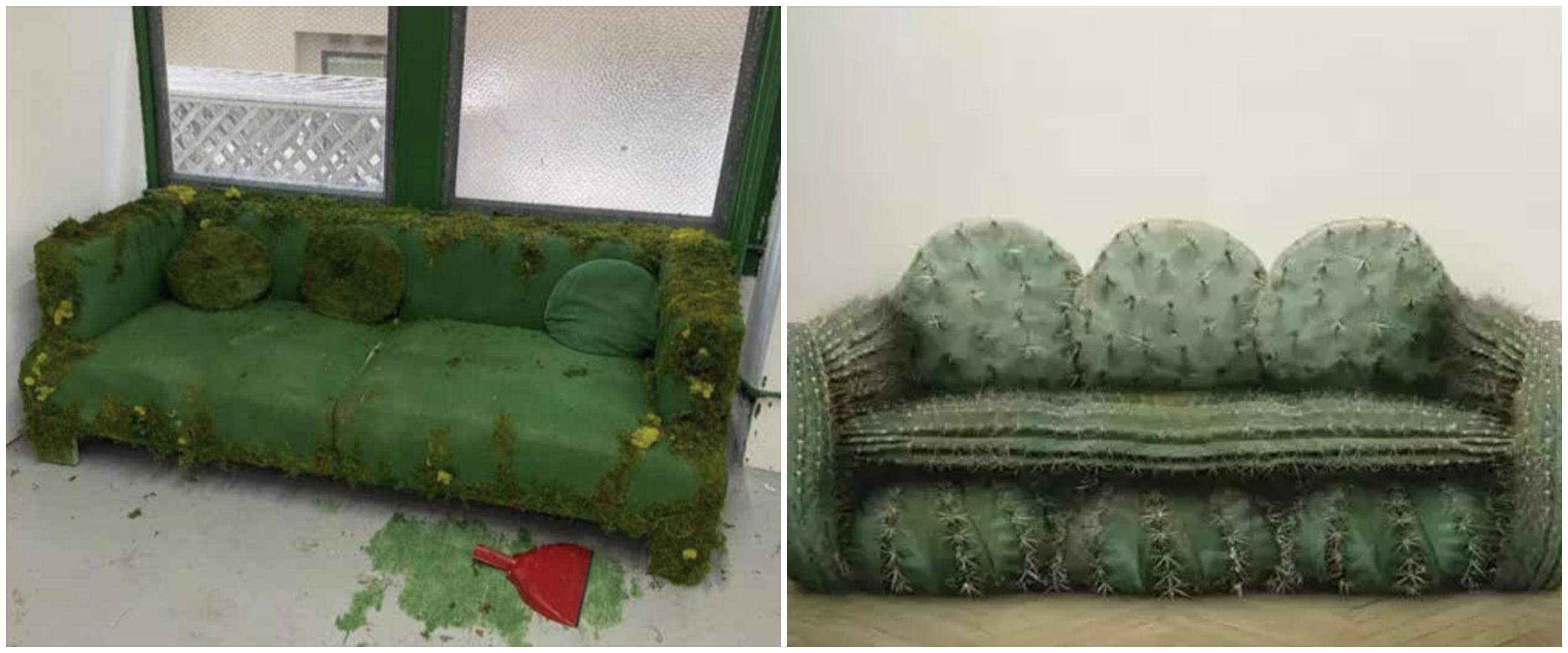 15 Potret kocak bentuk sofa ini bikin gagal paham, jatuhnya malah tak bisa dipakai bersantai