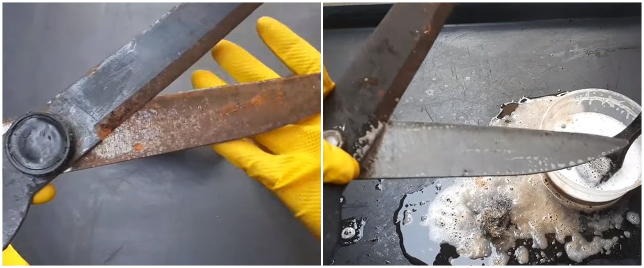 Bukan pakai minuman bersoda, ini cara mudah hempas karat pada besi di peralatan tukang modal Rp 3 ribu