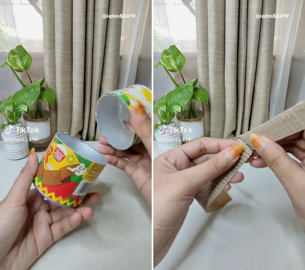 Bukan disematkan di jilbab, cara buat tempat jarum dari kemasan bekas bikin pentul tak mudah hilang