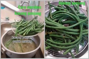 Bukan ditambah baking soda, ini trik merebus kacang panjang agar tetap hijau cerah pakai 1 bahan dapur