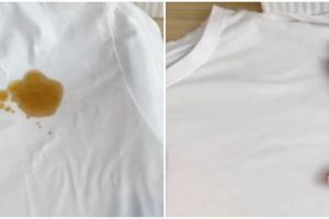 Bukan pakai pemutih, ini cara ampuh bersihkan noda kopi di baju putih cuma modal Rp 500