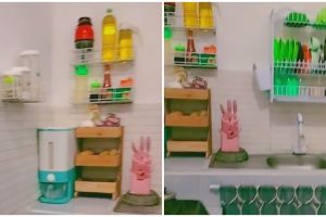 7 Potret dapur mungil estetik cuma sepetak penataannya antisumpek, cocok buat emak-emak tak mau ribet
