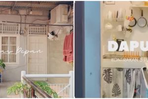 Bukti mungil bukan berarti sumpek, 9 potret dapur seluas 2 meteran ini bikin nggak mager masak