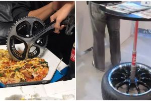 11 Potret kocak alih fungsi sparepart kendaraan jadi perabotan rumah ini bikin geleng kepala