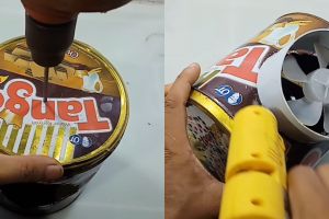 Tak perlu beli AC, begini cara bikin pendingin ruangan yang hemat listrik pakai 1 kaleng bekas