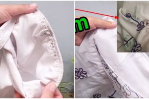 Cuma tambah 1 bahan dapur, ini cara hilangkan noda bintik hitam pada mukena jadi kinclong seperti baru