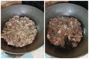 Tanpa diungkep atau dimarinasi dulu, ini cara menggoreng ati ampela agar tak bikin minyak meletup