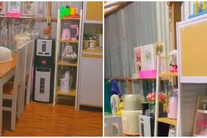 9 Potret dapur seng ini desainnya minimalis tapi terlihat berkelas, bukti estetik tak perlu mewah