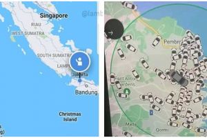 11 Potret kocak lokasi driver ojek online di maps ini bikin bertanya-tanya, errornya kejauhan