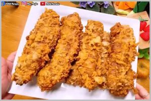 Tanpa baking powder, ini trik bikin pisang krispi keriting dan renyah cuma tambah 1 bahan dapur