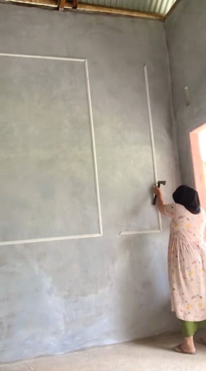 Mewah tak harus mahal, cara bikin wall moulding sendiri bikin rumah auto mewah cuma modal Rp 150 ribu