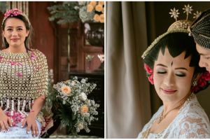 9 Gaya Amanda Gonzales di rangkaian pernikahan, penampilannya anggun bak putri kerarton