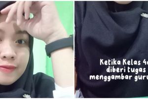 Dapat tugas gambar gurunya, 10 potret hasil tugas murid kelas 4 SD ini imajinasinya nggak ada lawan