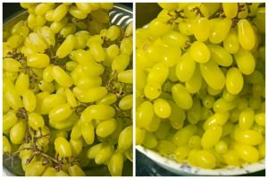 Bukan cuka atau baking soda, ini trik usir kuman dan lapisan lilin pada anggur pakai 2 bahan dapur