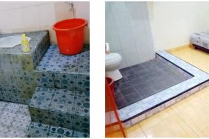 11 Potret kocak desain nyeleneh kamar mandi ini bikin bingung orang yang mau buang hajat