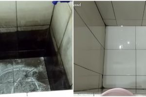 Cukup tambah 1 bahan kue, ini trik hilangkan noda menghitam di bak mandi auto kinclong dalam 5 menit