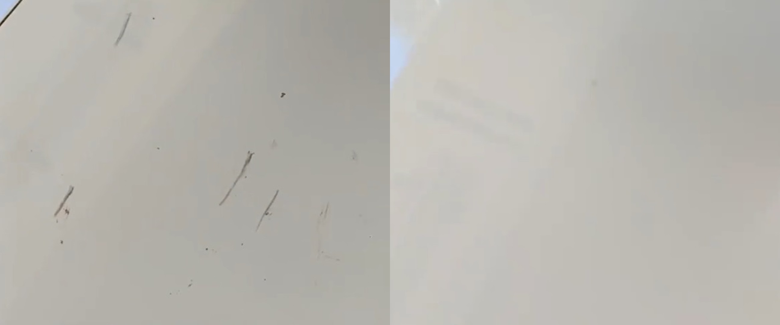 Tak pakai thinner, ini cara bersihkan noda baret keramik kena standar motor pakai 1 cairan pembersih