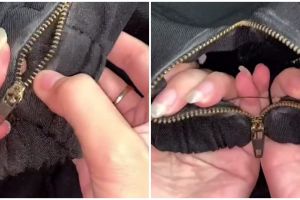 Nggak perlu ke tukang jahit, begini cara mudah perbaiki resleting celana yang rusak dengan satu alat