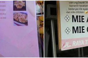 11 Potret kocak menu di warung ini saking nyelenehnya bikin pembeli pasti kebingungan