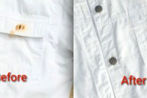 Tak perlu pemutih, ini cara bersihkan noda kancing berkarat di baju putih pakai tambahan 2 bahan dapur