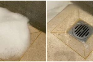 Tak perlu panggil tukang, begini trik atasi lubang saluran air kamar mandi mampet cuma dua bahan dapur