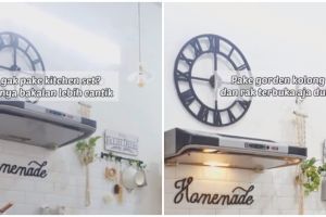 8 Potret dapur tampak mewah tanpa kitchen set ini bukti penataan sederhana bisa tetap estetik