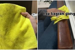 Tanpa vacuum cleaner, ini trik bersihkan perabot rumah dari debu yang menumpuk pakai tambahan 1 minyak