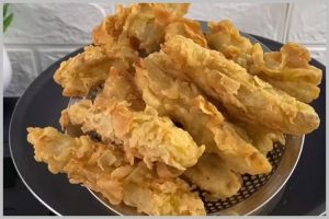 Tak cuma margarin, ini cara bikin pisang goreng krispi yang super keriting cukup tambah 1 bahan dapur