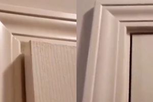 Cuma pakai 2 alat tukang, ini trik mudah perbaiki pintu kayu yang susah ditutup