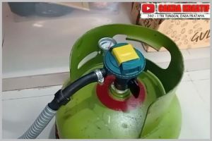 Bukan ditambal karet atau ban bekas, ini cara mudah atasi tabung gas elpiji bocor cuma pakai 1 alat