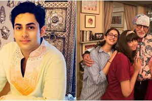 9 Momen kedekatan Agastya Nanda dan Amitabh Bachchan, cucu aktor Bollywood bakal mantu Shah Rukh Khan