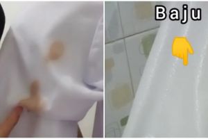 Cuma pakai 2 bahan dapur, ini cara bersihkan noda susu cokelat di baju putih tanpa bikin warna pudar