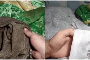 Noda luntur tanpa disikat, ini cara bersihkan gorden dekil jadi kinclong pakai 1 tambahan bahan kue