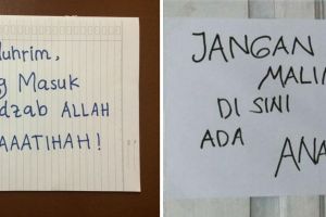 Ngegas banget, 11 potret kocak peringatan di kos-kosan ini bikin takut mau melanggar